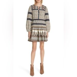 Sea New York contrast binding print mini dress, 4